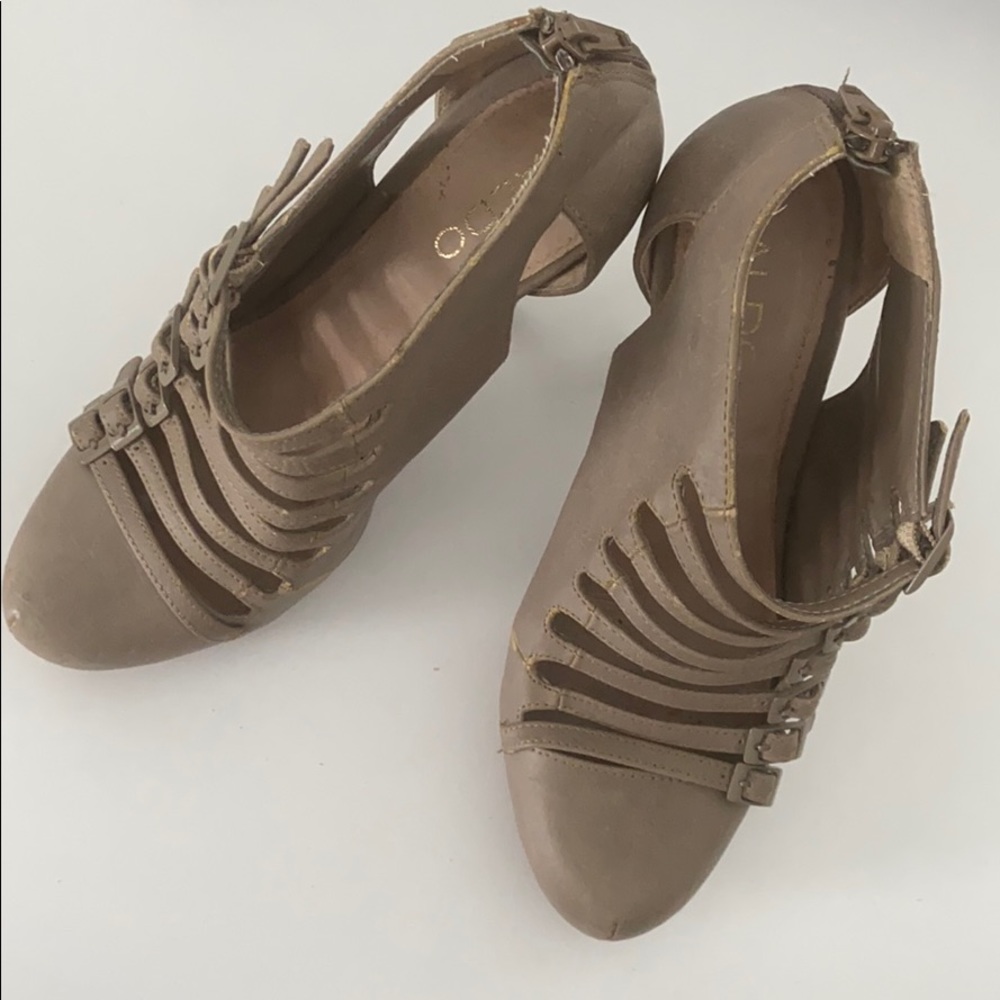 Aldo buckle heels